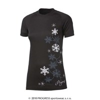 DF NKRZ PRINT ladies short sleeve T-shirt black