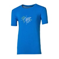 UNO "WORLD" kid's bamboo T-shirt blue