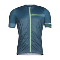 SOLAR men's fullzip cycling jersey petroleum