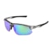 SAFARI GRN-R T-BLK sports sunglasses transparent grey/black