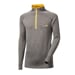 MB TRZ men's functional long-sleeved T-shirt grey melange/petroleum