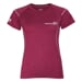 MW NKRZ 50OA womens merino short sleeve T-shirt plum melange