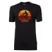 BARBAR "BIKER" men's bamboo T-shirt black