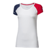 REPUBLICA T-SHIRT women's bamboo CR T-shirt navy/white/red